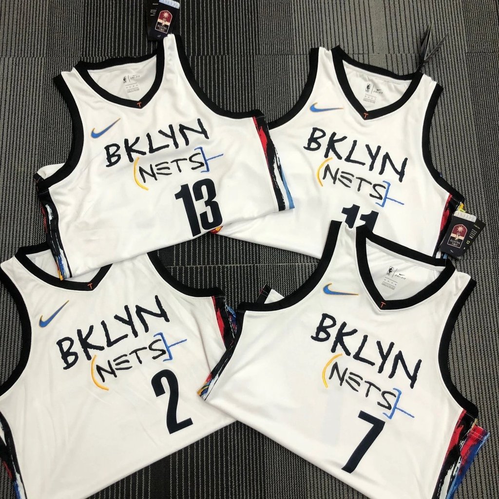 Lưới mùa giải NBA21 Irving Durant Irving Griffin Số. 11 Thành Phố Irving Jersey Vest Nam Nữ Thể Thao