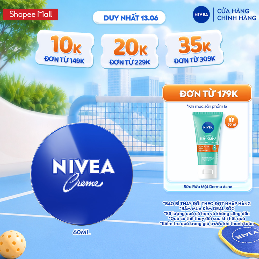 Kem Dưỡng Ẩm Da NIVEA Crème (60 ml) - 80102