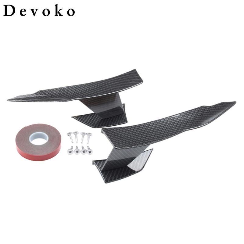 Sợi Carbon Vây Spoilers Ô Tô Decal Phụ Kiện Downforce Đa Năng Môi Kit Cho Xe BMW F82 M4 Coupe