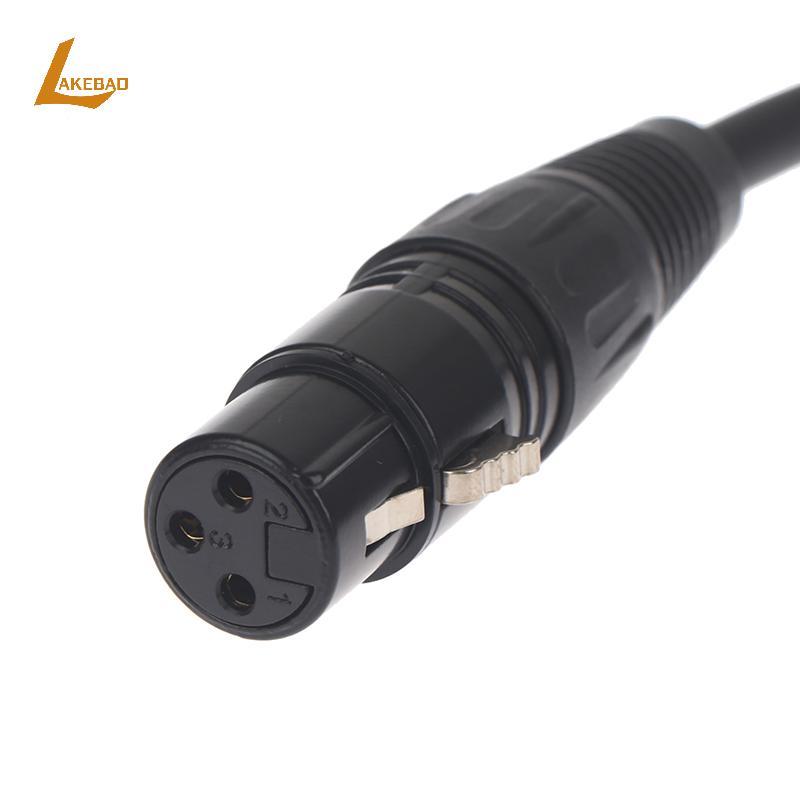 [LAKEBAO] DMX 3-PIN DMX512 Cáp LED PAR Đèn sân khấu DMX Dây tín hiệu DMX Thiết bị Dj Dòng tín hiệu D