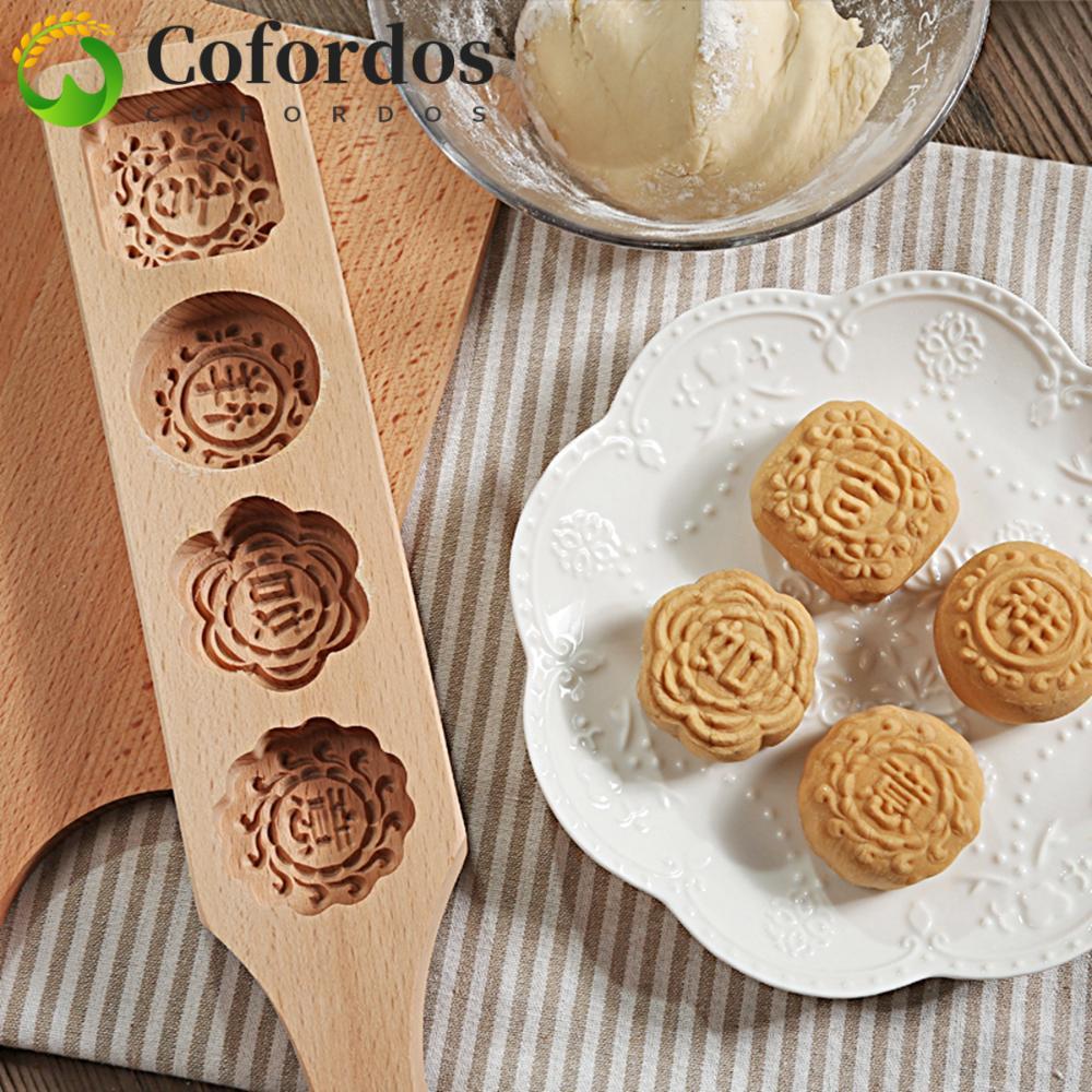 COFORDOS Ma 'amoul Form Oriental Baking Kitchen Pastry Moon Cake Mold