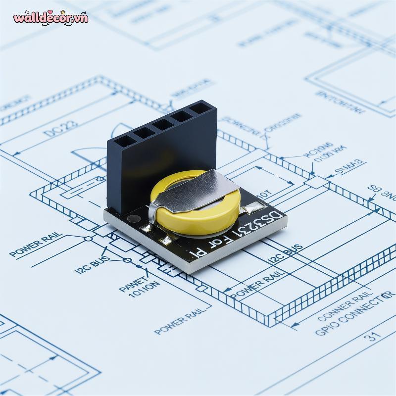 Wa DS3231 Time Clo RTC Module Cho Raspberry Pi Có Pin Giải Pháp Hẹn Giờ Chính Xác Lâu Dài VN