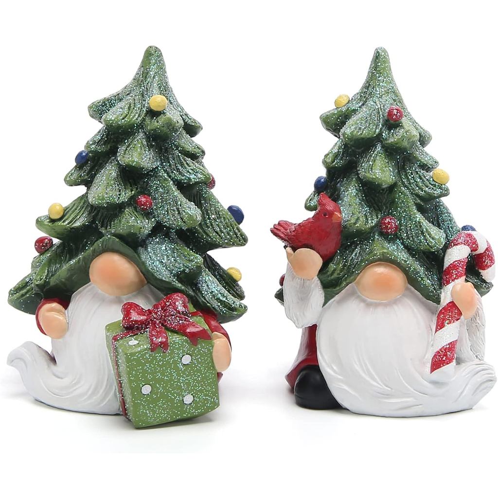 Hodao Giáng Sinh Gnomes Trang Trí Trong Nhà Trang Trí Cây Giáng Sinh Gnomes Các Bức Tượng Trang Trí 