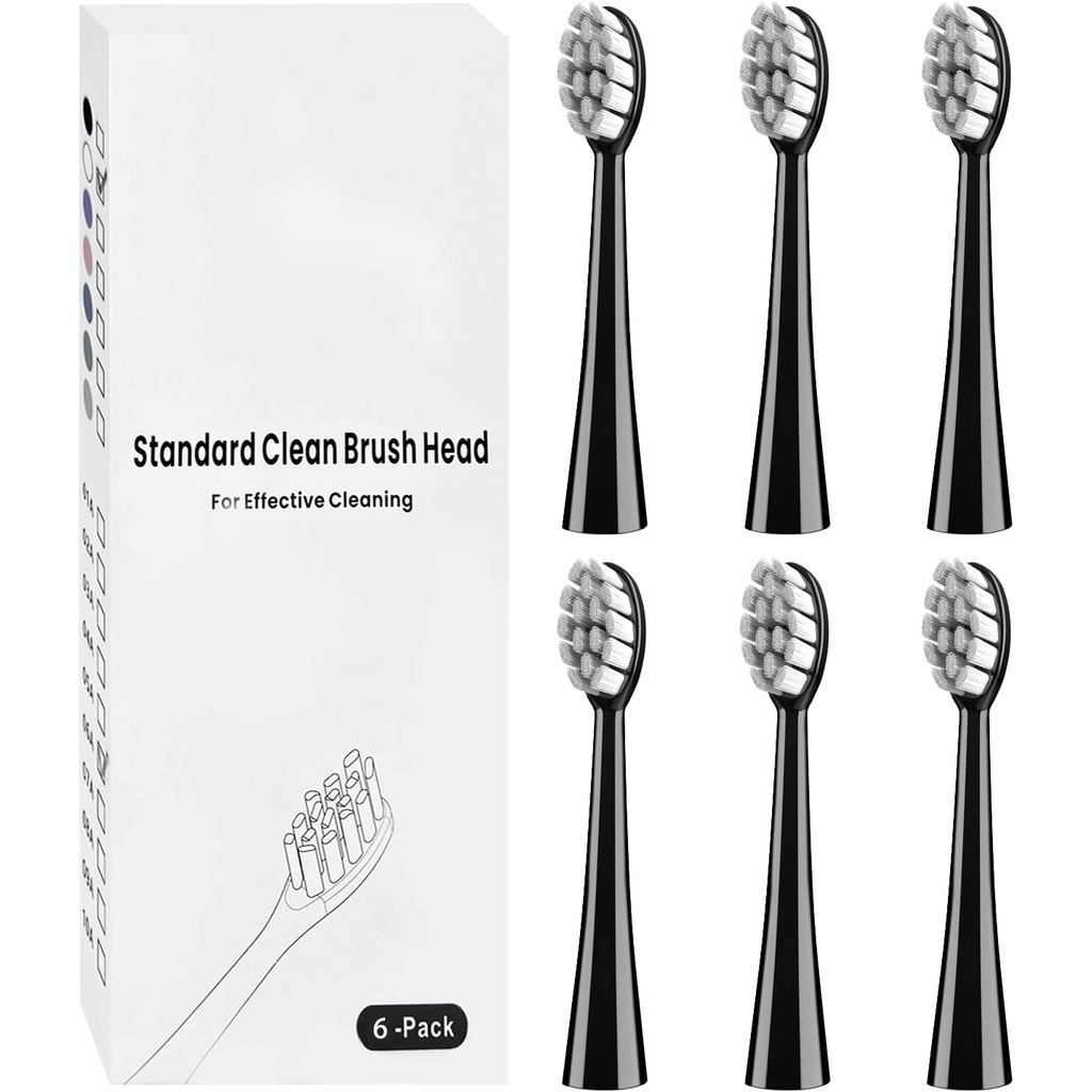 6 Gói Đầu Bàn Chải Thay Thế Chăm Sóc Kẹo Cao Su Tương Thích Với Đầu Bàn Chải Đánh Răng Điện Oclean C