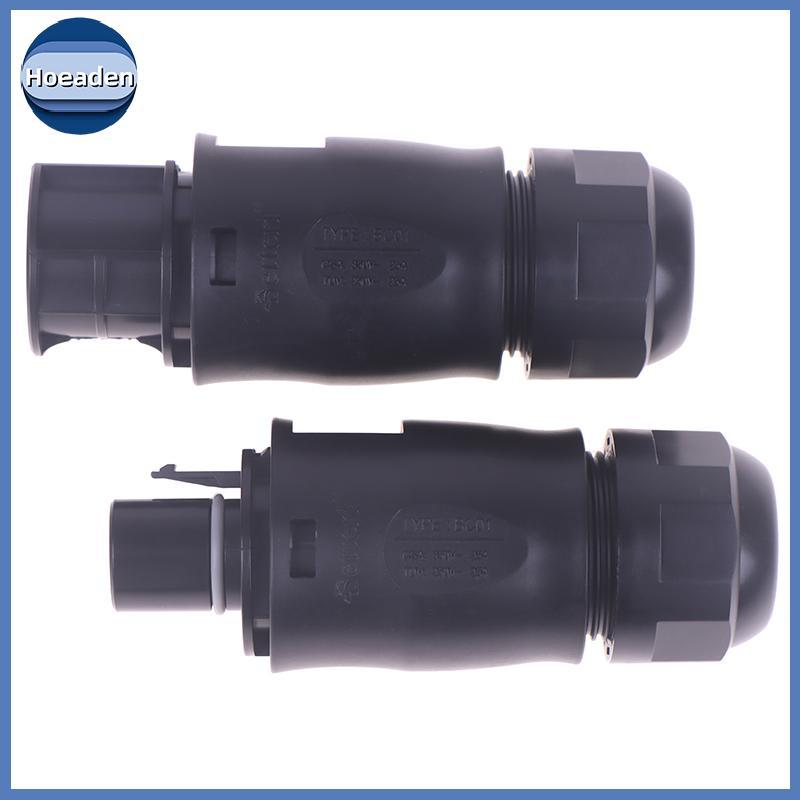Hoeaden BC01 3 Pin Kết Nối AC Nam Nữ IP68 Cho Lưới Năng Lượng Mặt Trời Cà Vạt Micro Biến Tần Hoymile