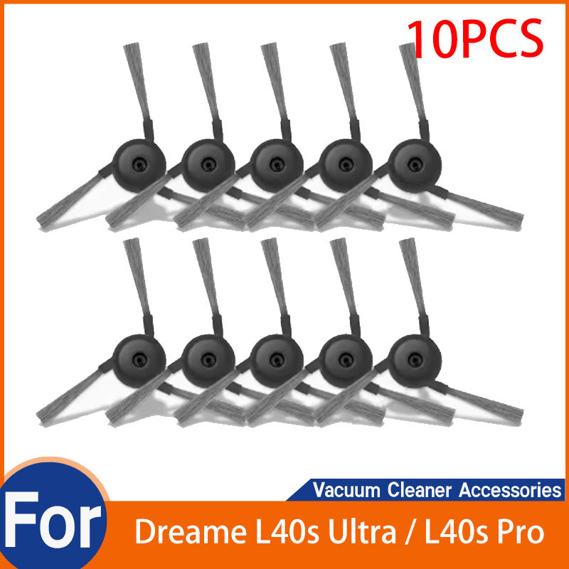 Dành Cho Dreame L40s Ultra / L40s Pro Ultra Máy Hút Bụi Phụ Kiện Thay Thế Bàn Chải Bên Dự Phòng (10 