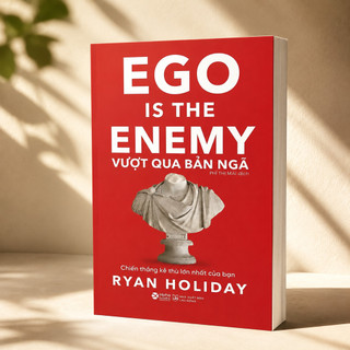 Sách - Ego Is The Enemy - Vượt Qua Bản Ngã - Ryan Holiday (Alpha Books)