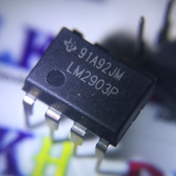 2 IC Opam LM2903P LM2903 DIP-8 hãng TI.