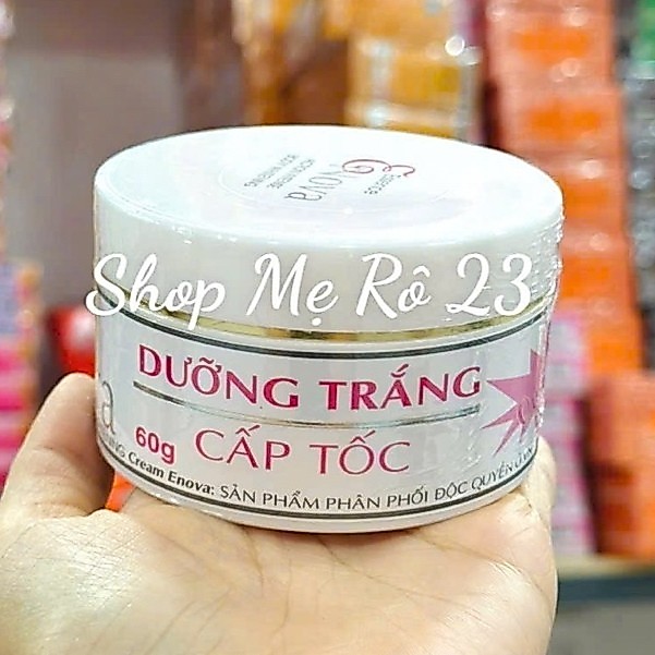 (CHÍNH HÃNG) COMBO 2 HỦ KEM ENOVA TRẮNG DA BODY HỦ 60GRAM LOẠI 1