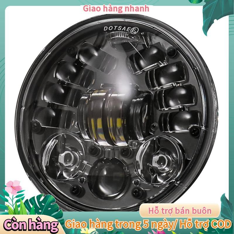 Đa Năng 5.75 Inch Đèn Pha LED 5 3 / 4 Inch LED DRL Hi / Lo 36W Chùm Xe Máy Bật Đèn Pha Chạy Ban Ngày