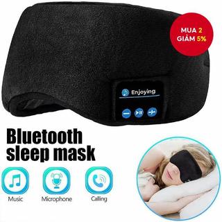 Tai nghe ngủ Mặt nạ mắt Bluetooth - Loa không dây, âm nhạc, du lịch, rảnh tay, có thể giặt được, tích hợp loa