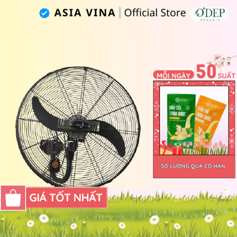 Quạt treo công nghiệp Asia 120W, 3 tốc độ, gió mạnh, dây kéo điều chỉnh L24001-DV0 Hàng chính hãng -