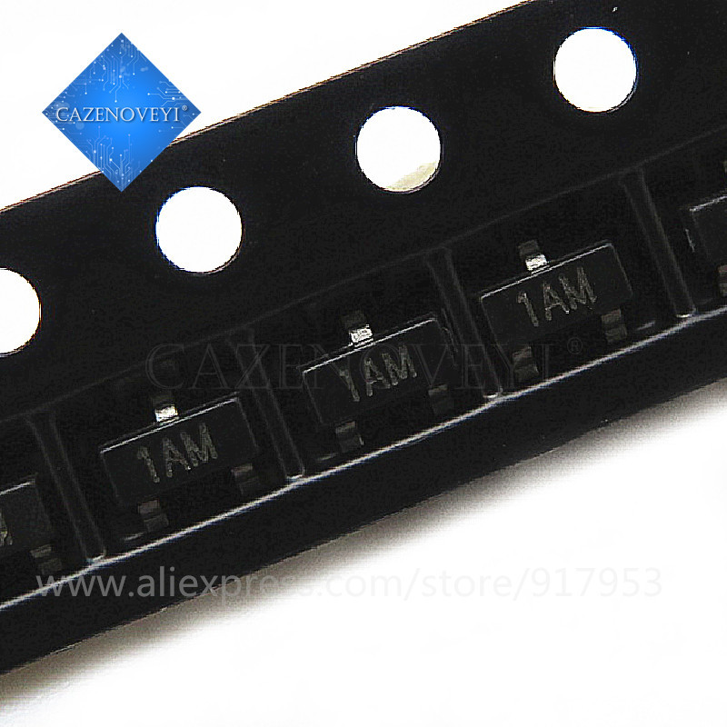100 Mảnh MMBT3904LT1G 1AM MMBT3904 2N3904 3904 SOT23-3 chip
