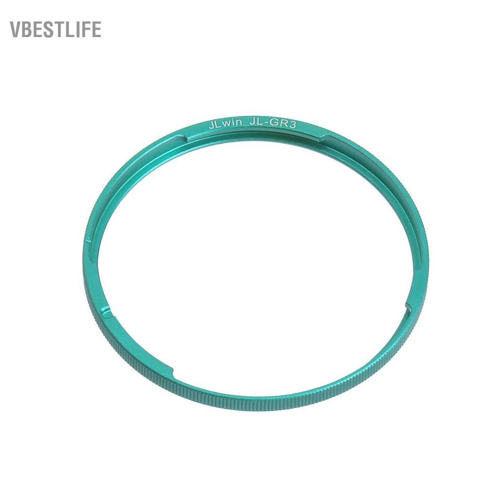 VBESTLIFE JLwin JL-GR3 Ống Kính Kim Loại Vòng Trang Trí Thay Thế RICOH GR3 GR III GRIII Phụ Kiện Máy