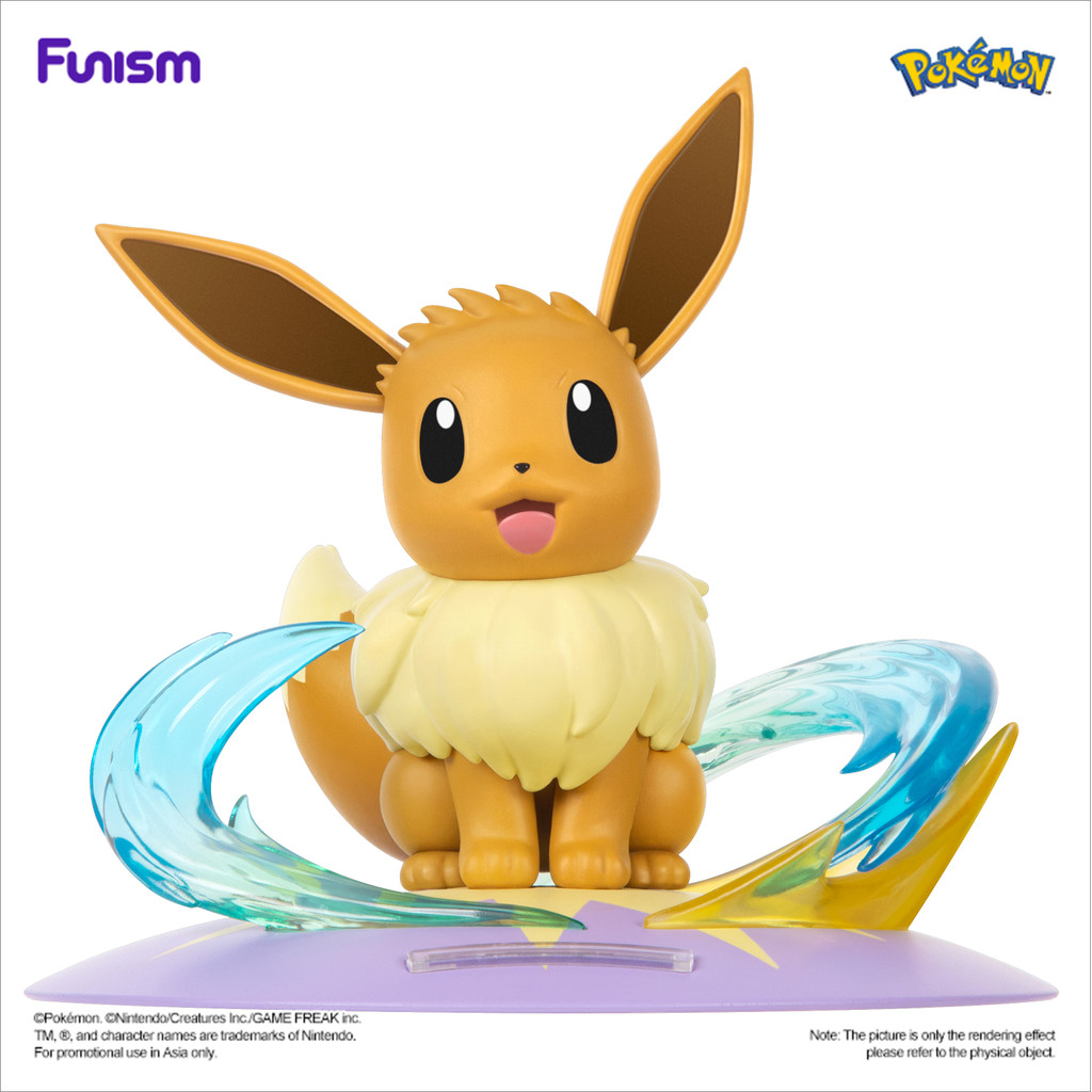 FUNISM Pokemon Twinkmont Eevee Series Blind Box Hình, Mô hình hình hộp mù thời trang, Đồ chơi di chu