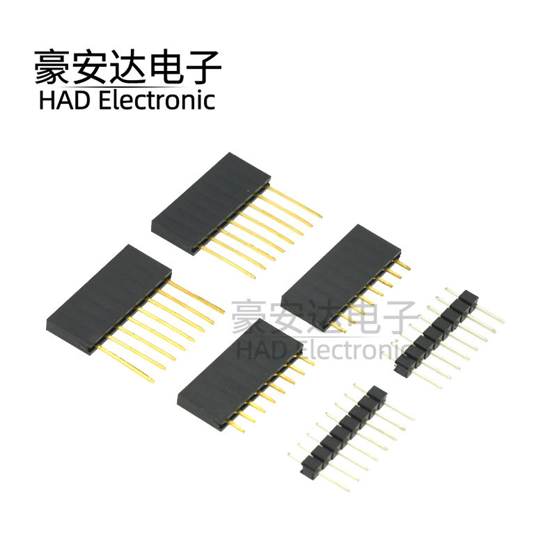 MINI D1 Pin Header 8P Chân Dài + Chân Ngắn 8P + 8P Pin Header Pin Header Túi