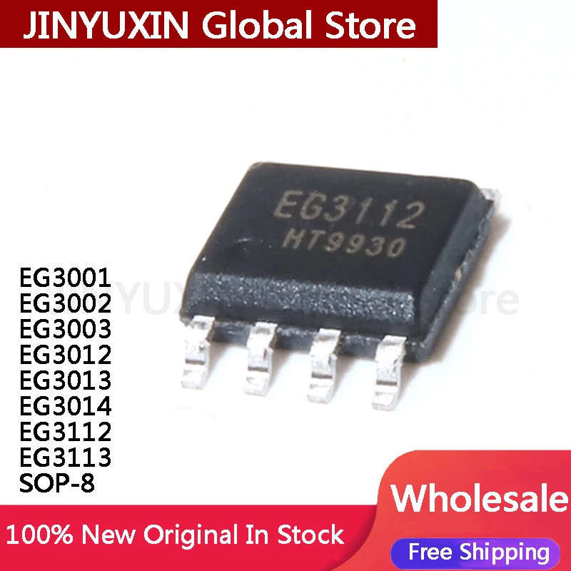 5 Cái EG3001 EG3002 EG3003 EG3014 EG3014 EG3112 EG3113 SOP8 IC Chip Bán Buôn