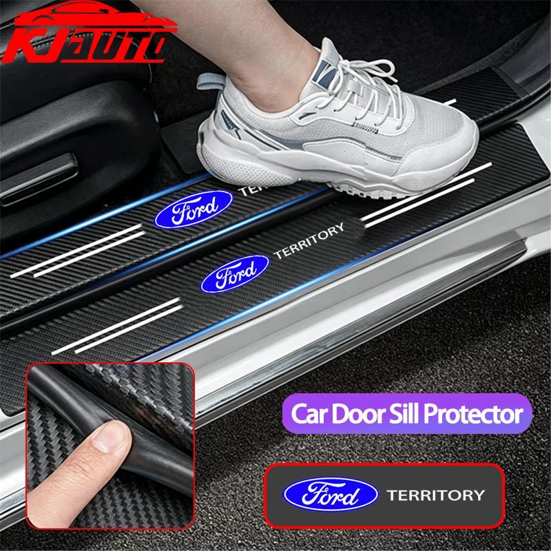 Lãnh thổ Ford Bảo vệ bệ cửa ô tô Chống trầy xước Ngưỡng cửa Thảm Tấm còng Tấm bảo vệ bàn đạp cửa tự 