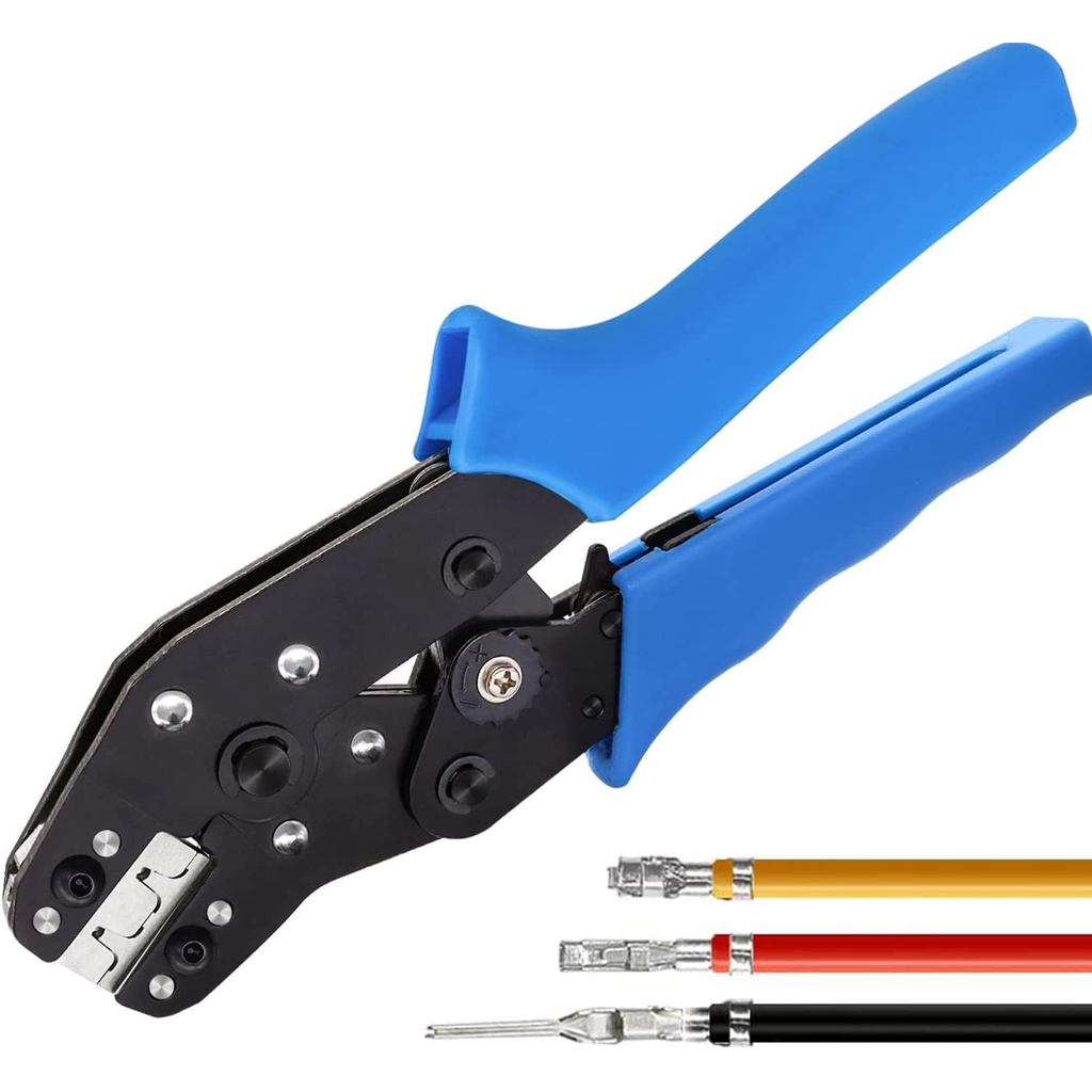 Taiss JST Crimping Tool, Dupont Crimping Tool, JST Crimper, Dupont Crimper, Ratcheting Wire Crimper 