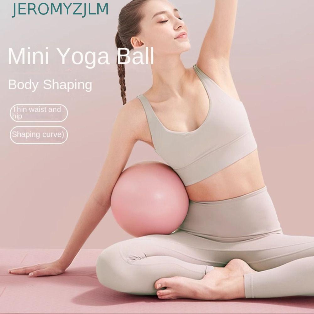JEROMYZJLM Yoga Ball, Mini Tập Thể Dục PVC Pilates Ball, Thiết Bị Pilates Dày Chống Trượt Chống Nổ Y