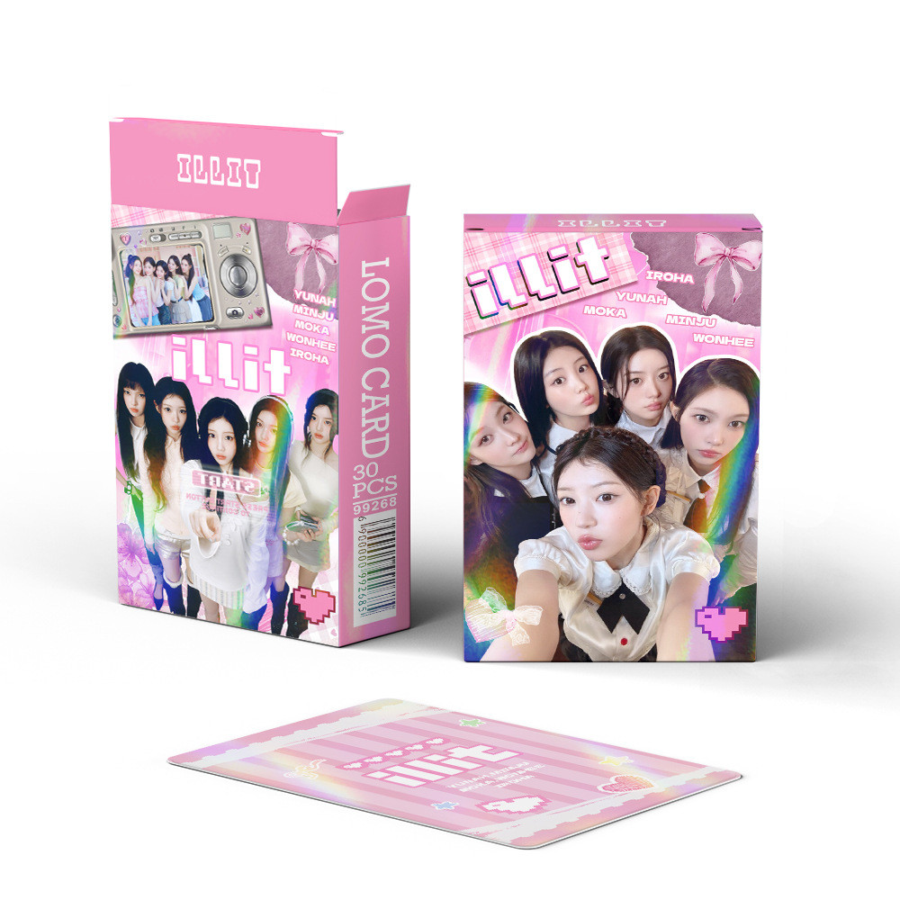 30-55 chiếc ILLIT MAMAHLAPINATAPAI Lomo Cards It 's Me Sunday Morning NOT DỄ THƯƠNG ANYMORE Topping 