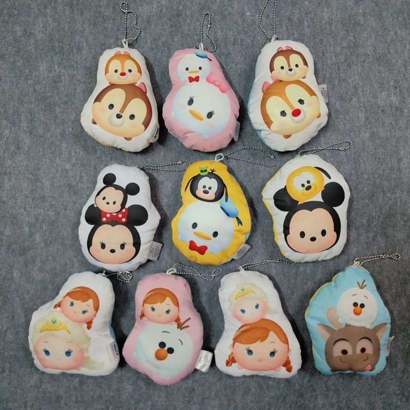 Tsum tsum Chính Hãng Đuôi Đặt Hàng Disney Thông Màn Hình Cao Su Mickey Minnie Thép Răng Sóc Hoạt Hìn