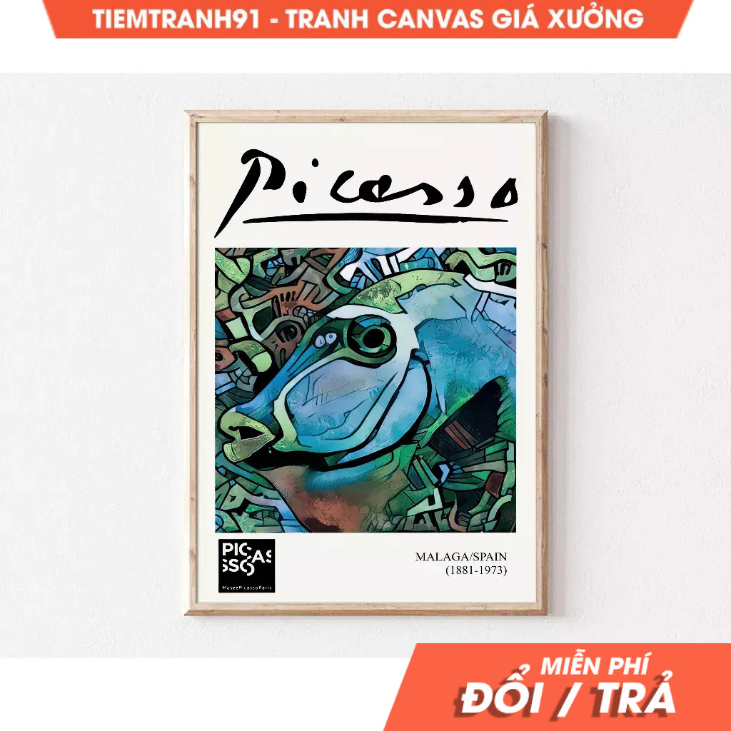 Tranh treo tường, Picasso, Large Art, Eclectic Wall Art, Maximalist Decor, Funky Home Decor, Apartme