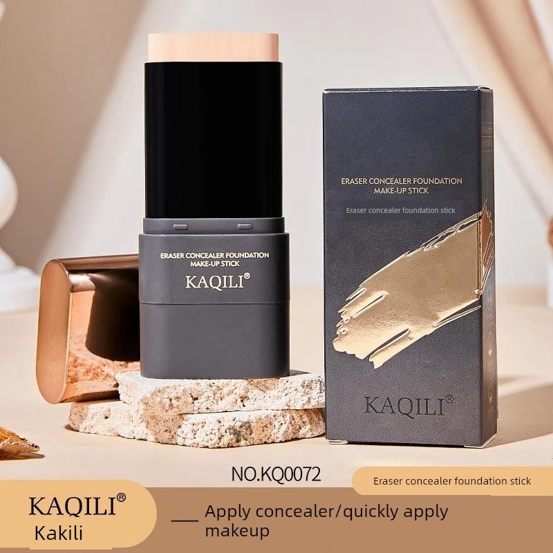 KAQILI KAQILI Kem nền tẩy lông hai đầu không thấm nước Kem che khuyết điểm lâu trôi Kiểm soát dầu dư