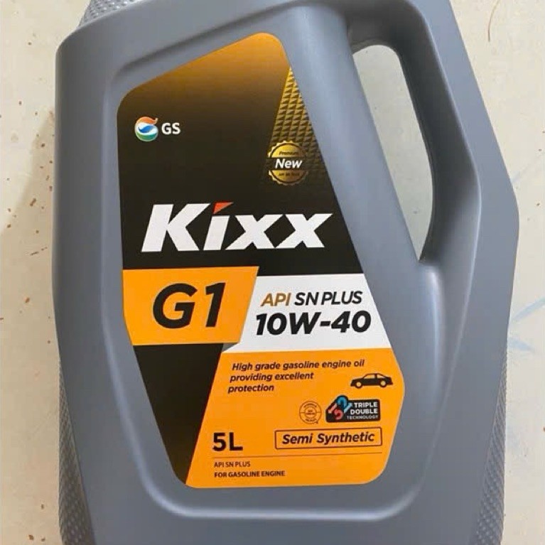 KIXX 10w40 CAN NHỰA 5LÍT