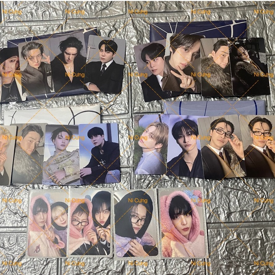 card off / bo góc ATEEZ Golden Hour 4