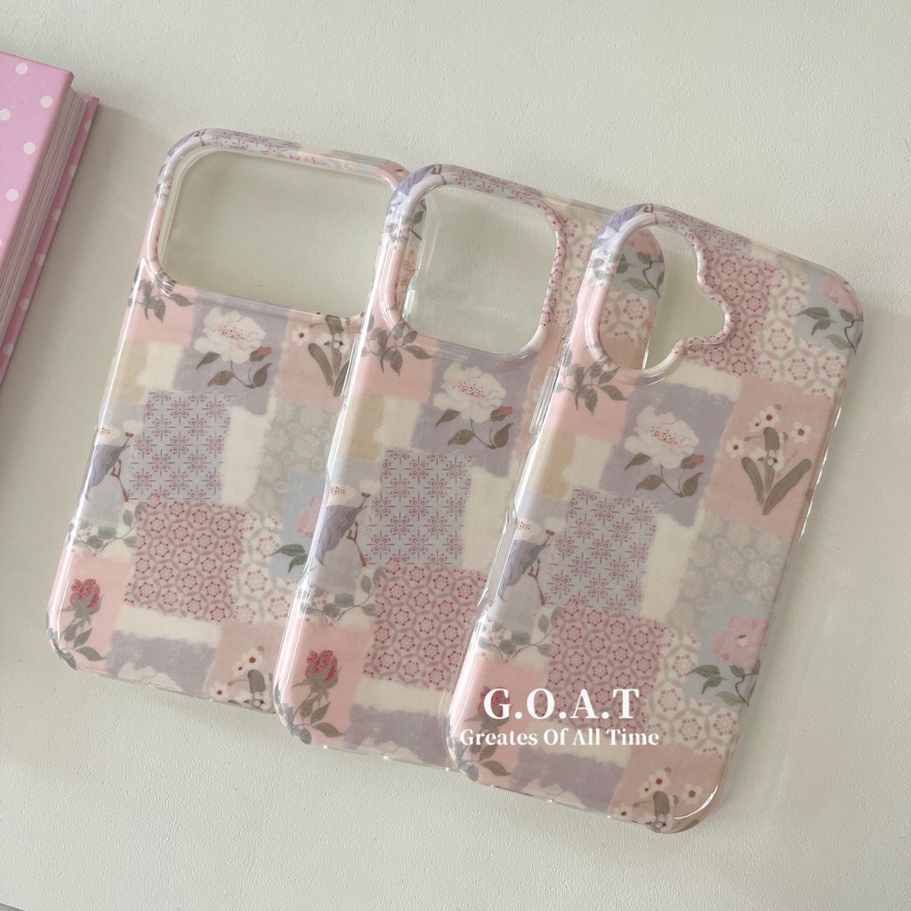 G.O.A.T Nối Hoa Vỏ Thích Hợp Cho iPhone 17 Pro Max iPhone 17 16 14 15 Pro Max Chống Sốc Bảo Vệ camer