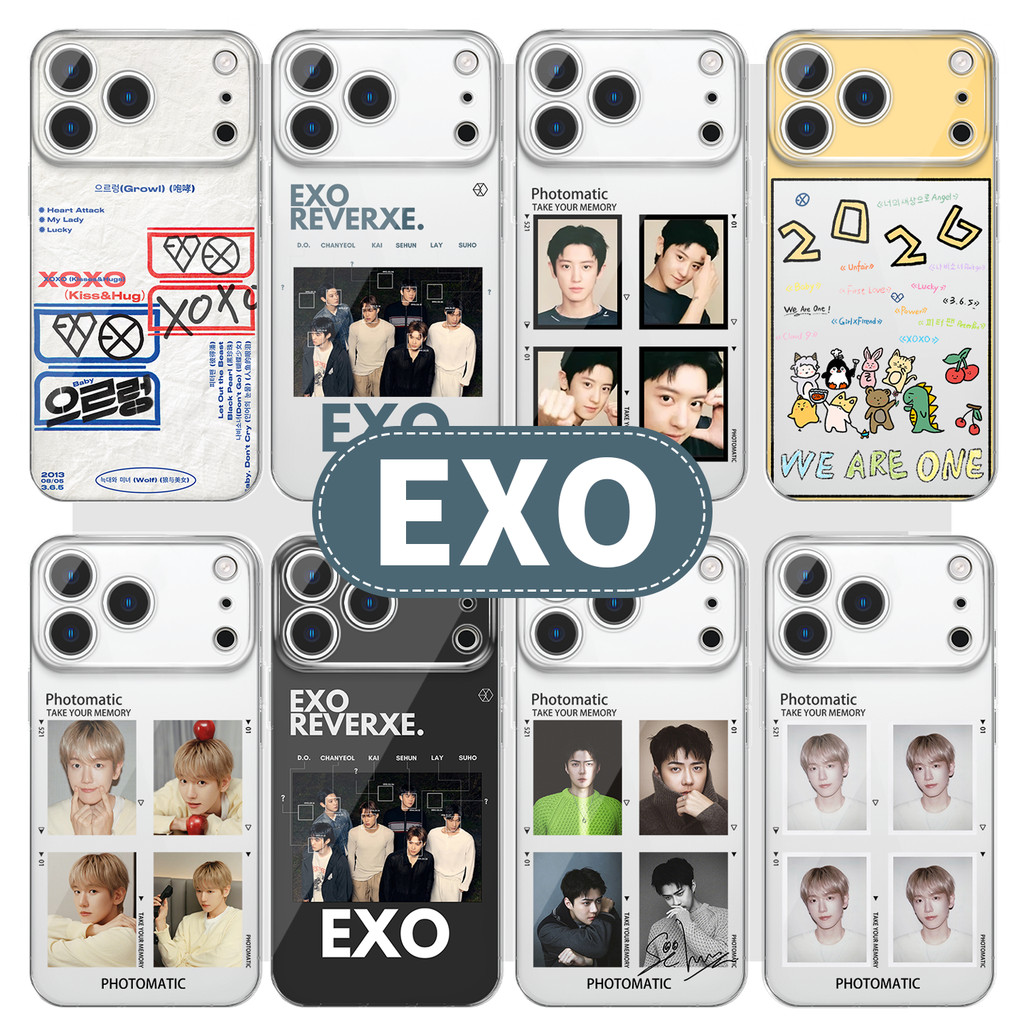 Ốp Điện Thoại Exo Apple 17promax Huawei vivo Hàng Hóa iPhone16pro Xiaomi 15 Album Mới OPPO Album 14 
