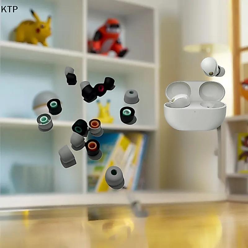 [Ktp] 6 cái nút tai nghe Earbuds tai Silicone cho Sony WF-1000XM5 1000xm4 1000xm3 Oneplus Buds Z TWS
