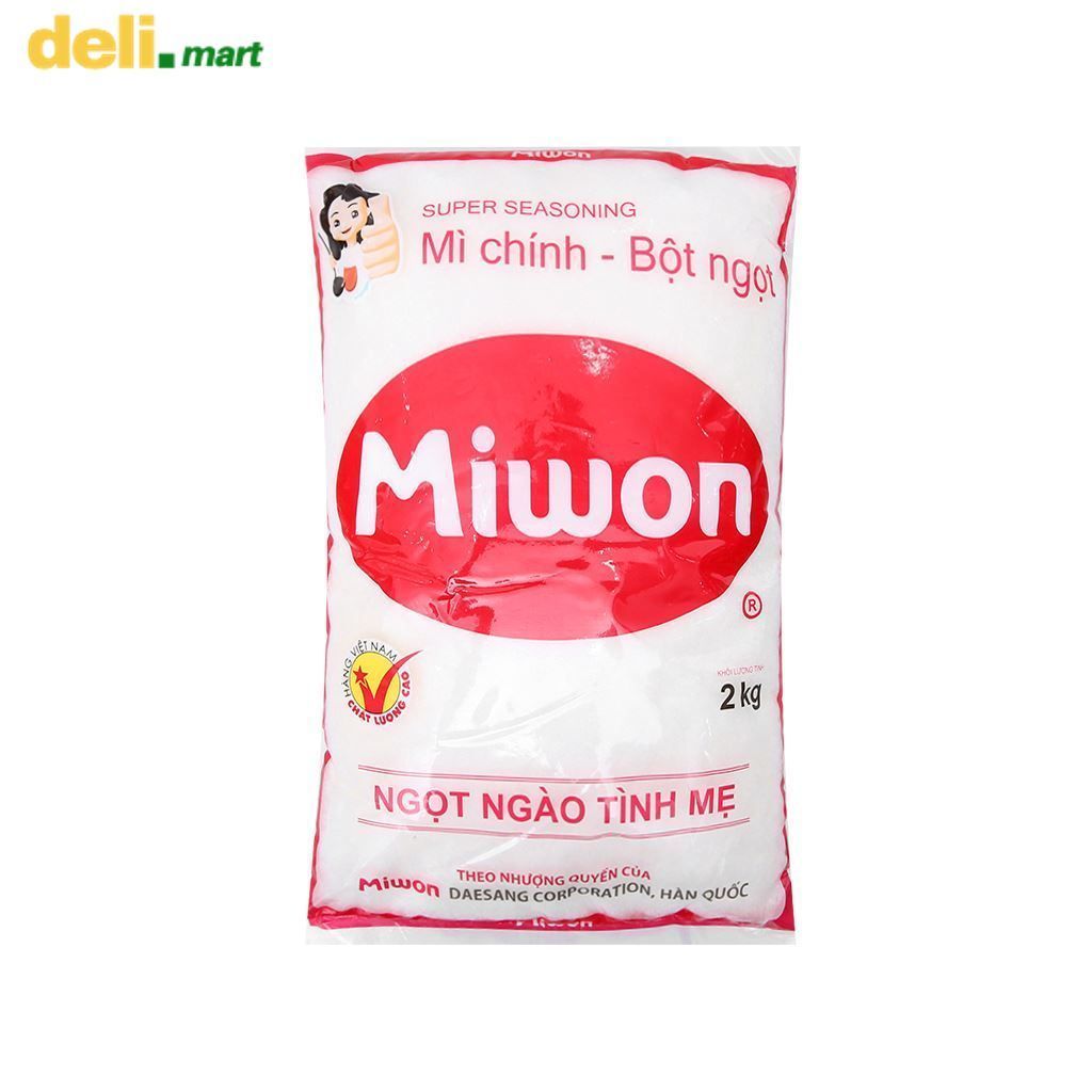 Bột ngọt Miwon cánh nhỏ (M) gói 2kg