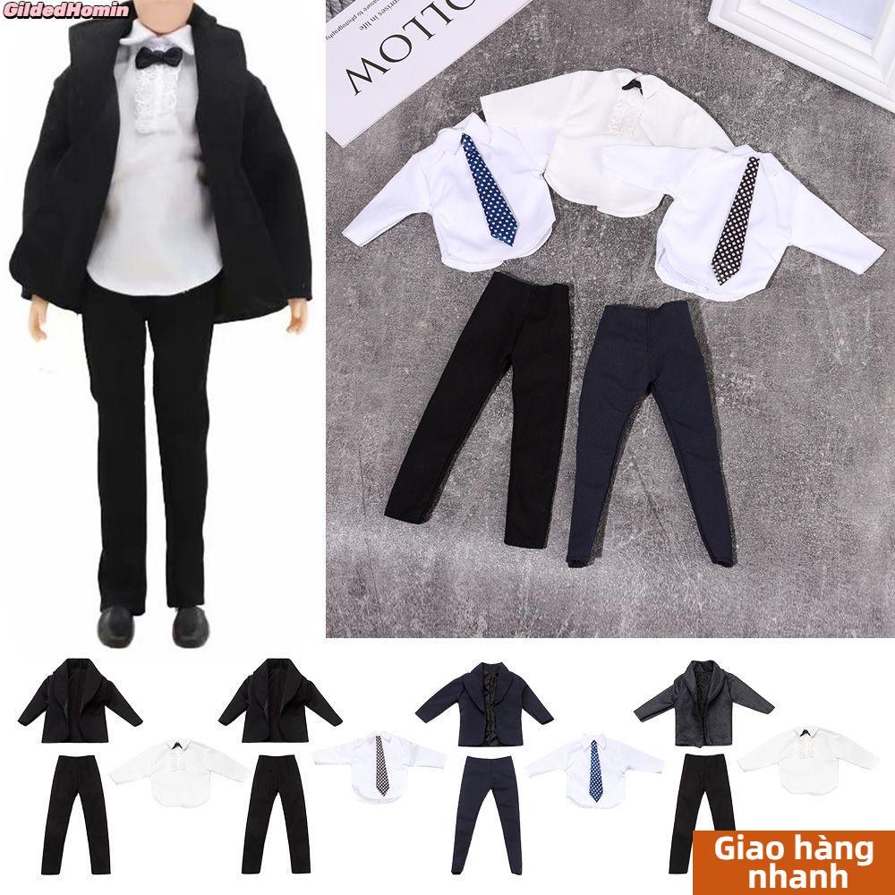 [VN Local] GILDEDHOMIN 11 Bộ Quần Áo Sơ Mi Phù Hợp Với Áo Sơ Mi, 6 Phong Cách Đẹp Trai 1 / 6 Quần Áo
