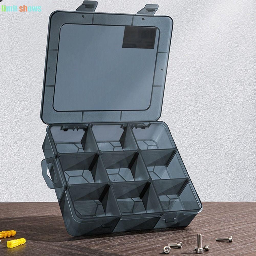 GIỚI HẠN SHOWS Hộp Bảo Quản 1 Chiếc Vali Nhựa Thủ Công Bao Bì Vít Hộp Sắp Xếp