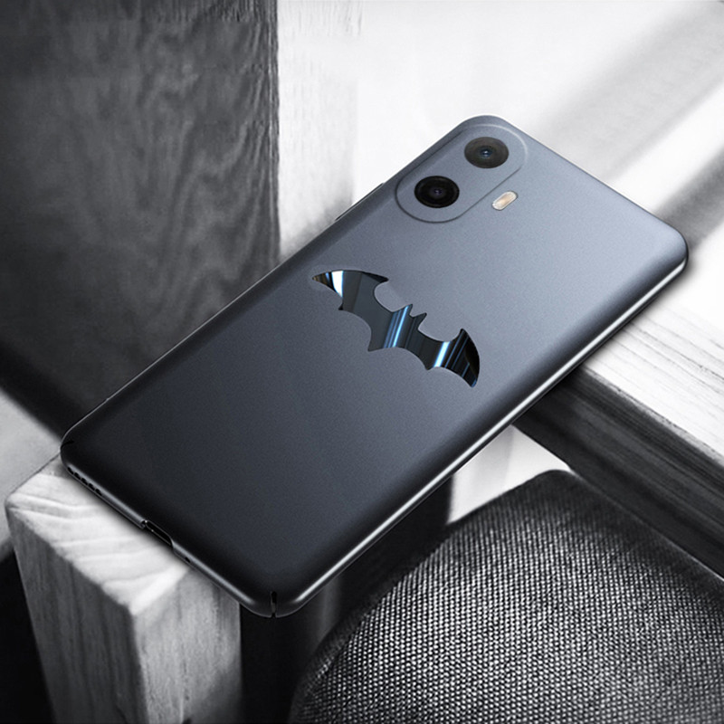 Ốp điện thoại TCL K70 XE 5G Smooth Metal Bat Man Marvel DC Design Protector Ốp lưng TCL K70 5G