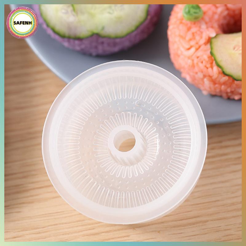 SAFENH Donut Tròn Cơm Bóng Máy Làm Khuôn Sushi Chống Dính DIY Bento Set Cho Trẻ Em Nhà Bếp VN