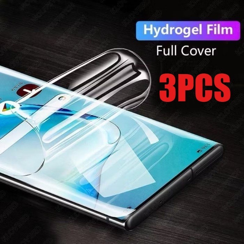 3 Bộ Phim Hydrogel Mềm Chống Ánh Sáng Xanh Cho Redmi K100 K70 K70E K80 K90 Pro Max Siêu Chống Rơi Ch