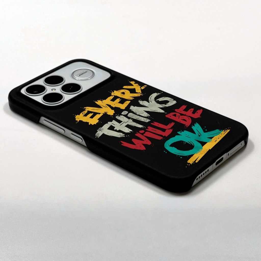 Ốp điện thoại Graffiti English Redmi k90promax Vỏ cứng nửa kín hợp thời trang Redmi K90pro Redmi K90