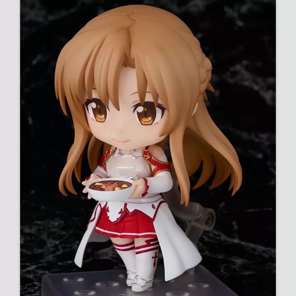 #1669 Sword Art Online Asuna Nendoroid 2.0 Anime Nhân Vật Hành Động Di Chuyển Được Búp Bê Thay Thế M