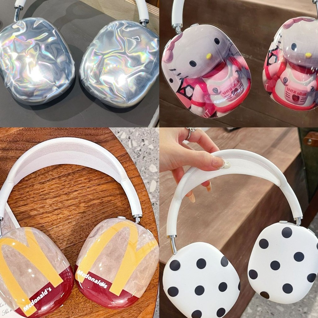 Phim đơn giản Thích hợp cho vỏ bảo vệ airpod max2 Mũ tai gắn trên đầu Apple Earmuffs Vỏ tai nghe