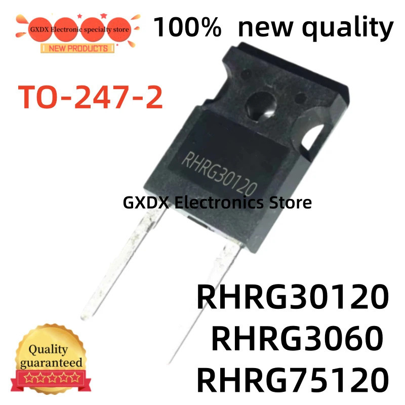 5 CHIẾC RHRG30120 30120 RHRG75120 75120 RHRG3060 3060 TO-247-2PIN Hiệu Ứng Trường Transistor