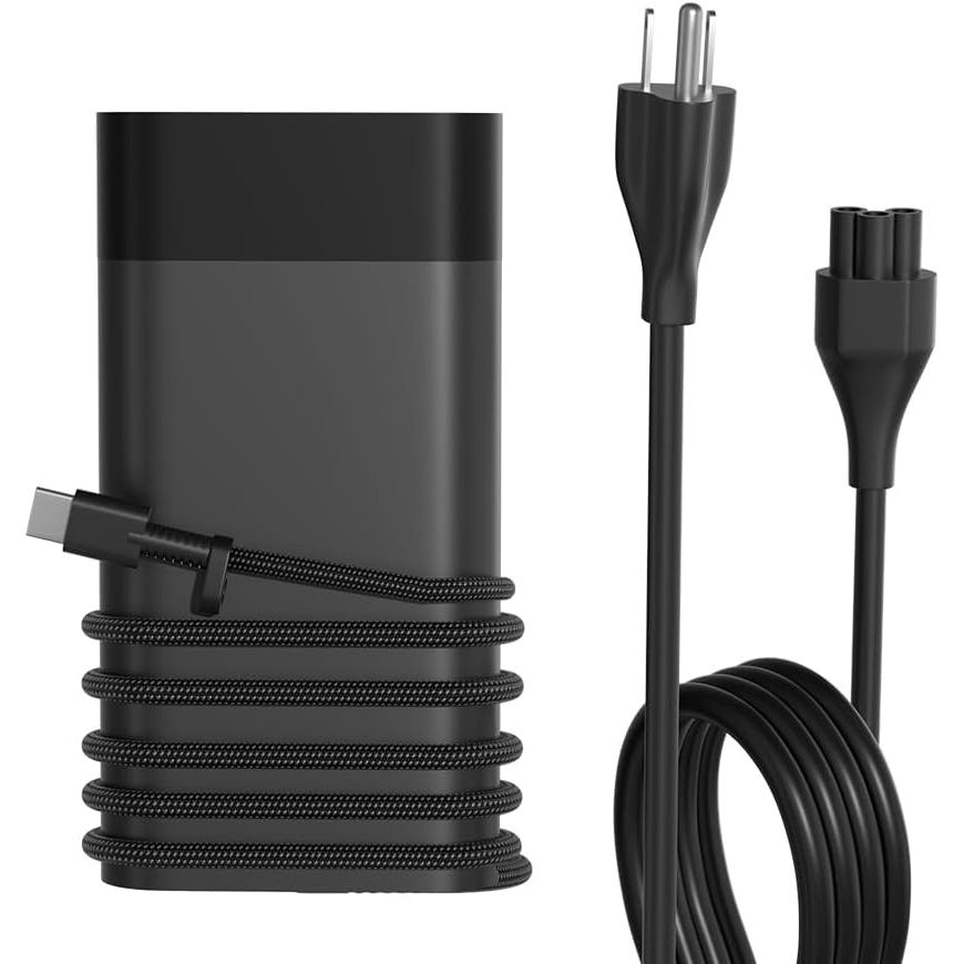 Bộ sạc USB C OEM Slim 65W Tương thích với HP Fortis, Envy x360 14 15 16 Spectre x360 13 14 OmniBook 