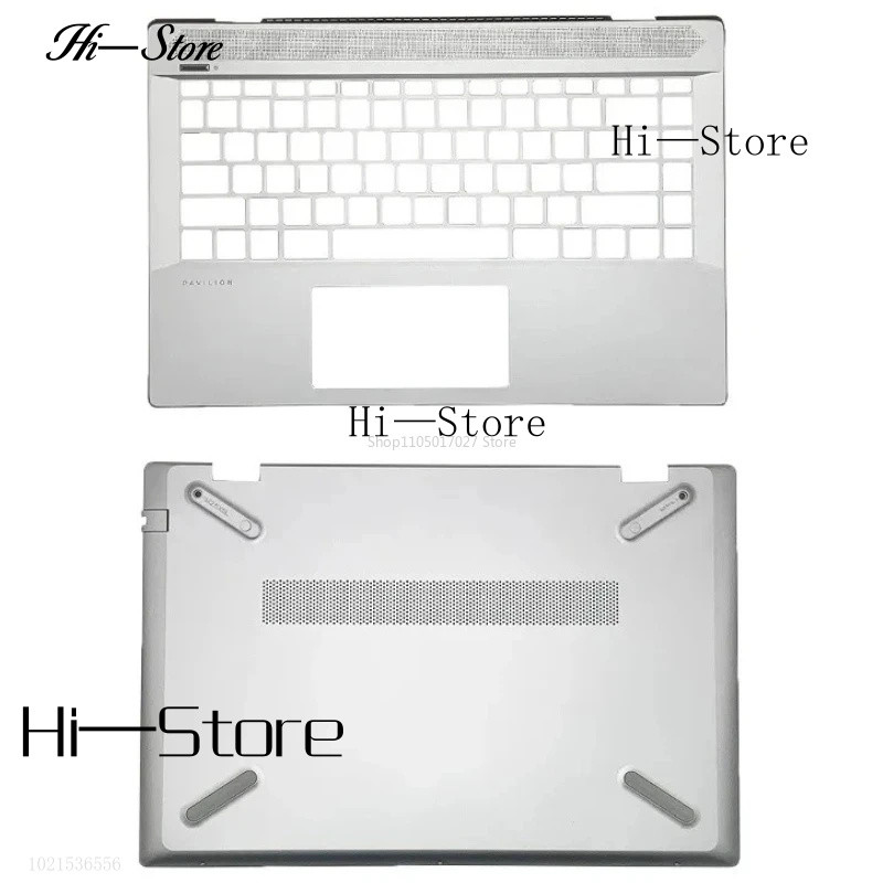 Ốp Laptop Cho HP Pavilion 14-CE TPN-Q207 Palmrest / Bottom Case Vỏ Trên Vỏ Dưới Bạc L19174-001 L1919