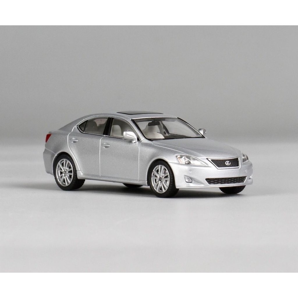 Mytopshop JKM 1: 64 Bạc IS350 Sedan Mẫu Thể Thao Diecast Màn Hình Kim Loại Xe Mới