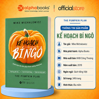Sách - Kế Hoạch Bí Ngô (The pumpkin plan) - Mike Michalowicz (Alpha Books)
