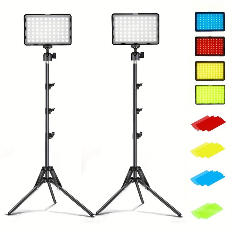 2 gói Vlog Photo Studio led Video Fill Lamp Panel