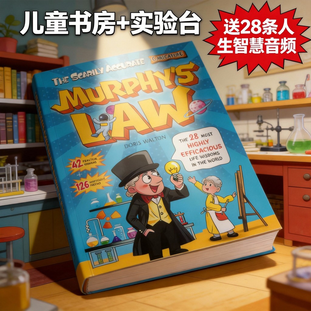 Murphy 's Law Phiên bản truyện tranh Tiếng Anh Phiên bản gốc Luật Murphy Trẻ em Vui nhộn Khoa học ph