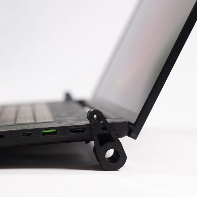 3D Printed Laptop Stand: Ergonomic Riser & Keyboard Raiser